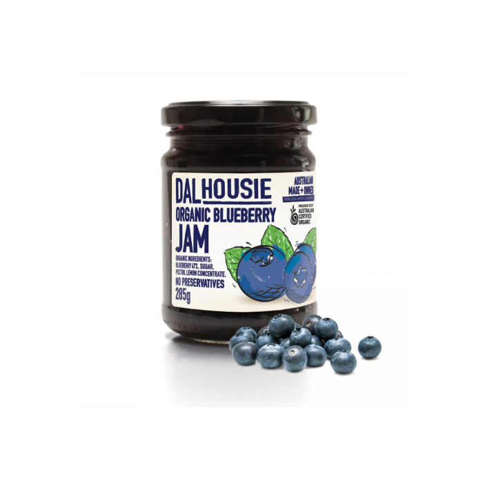 Dalhouise Organic Blueberry Jam 