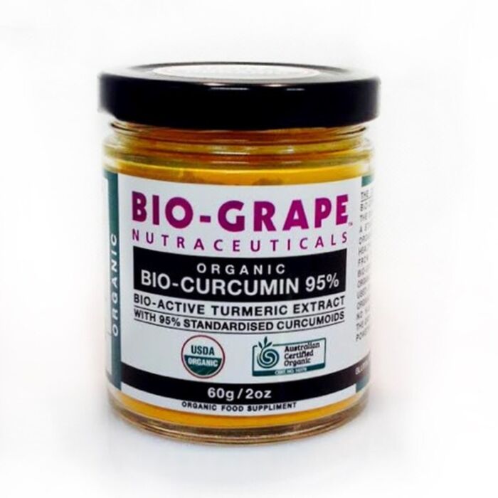Australian Harvest Bio-Grape Bio Curcumin 95% 60g