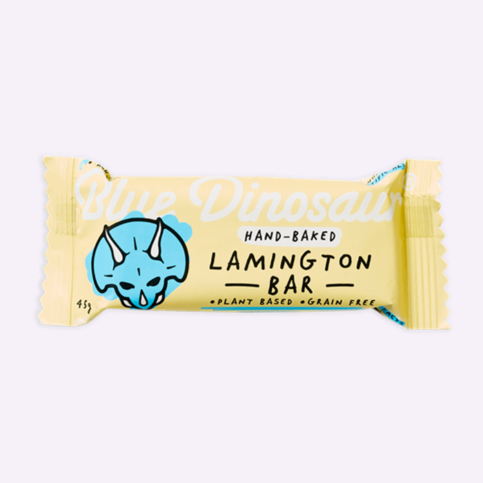 Blue Dinosaur Lamington Bar 45g