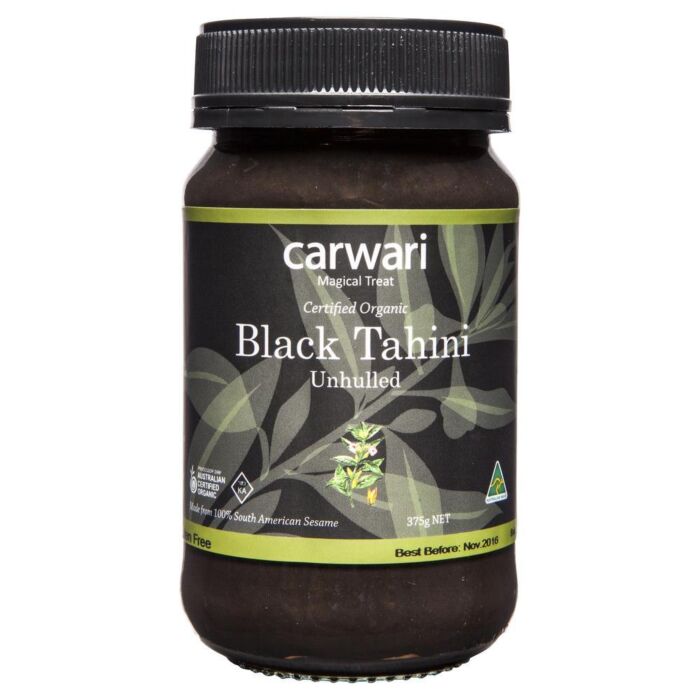 Carwari Unhulled Black Tahini 375g