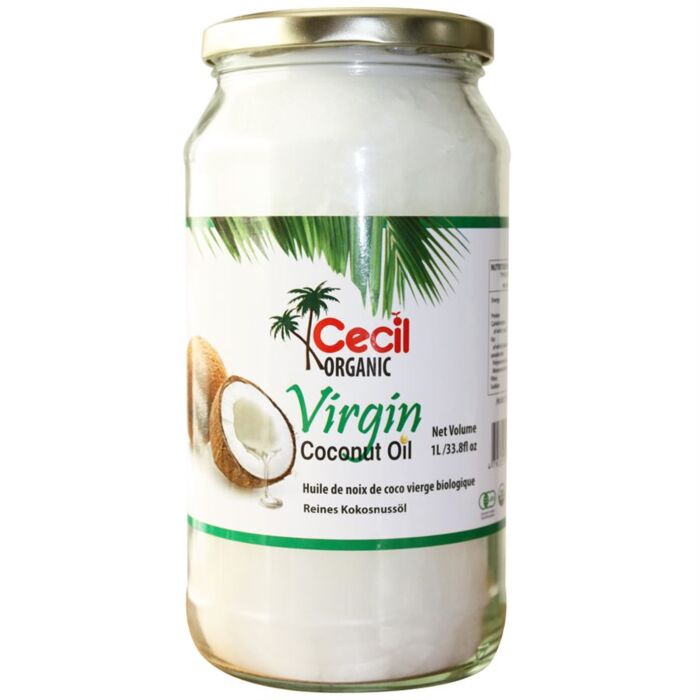 Cecil Organic Extra Virgin Coconut Oil 1ltr