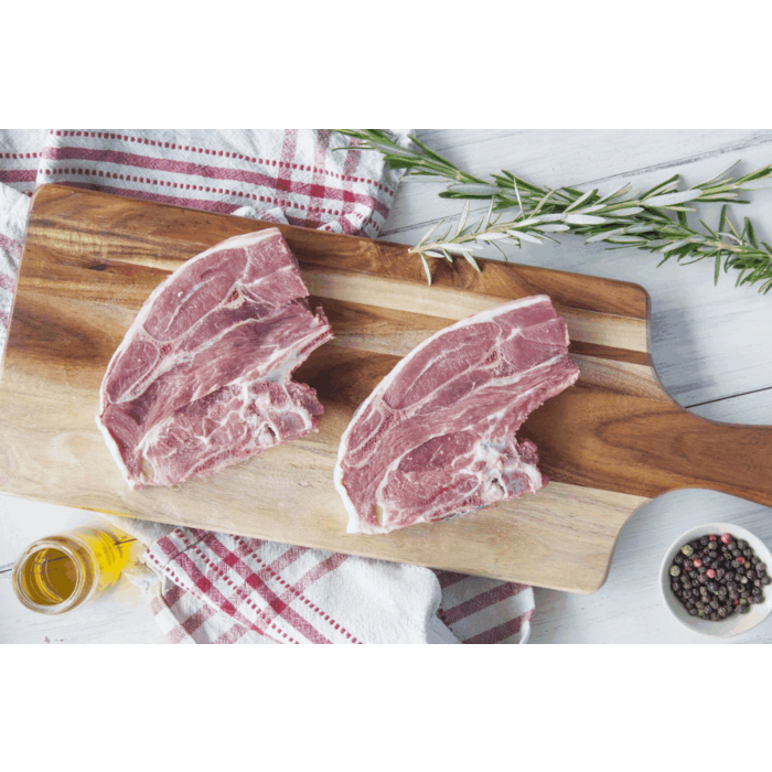 Certified Organic Lamb BBQ Chops 450g