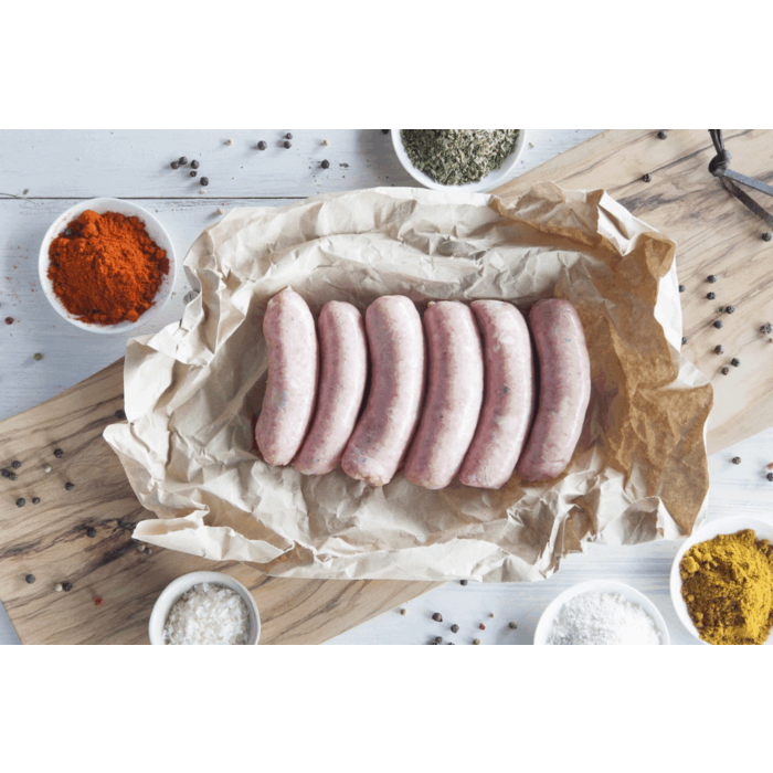 Certified Organic Sausages - Traditional Beef 450g