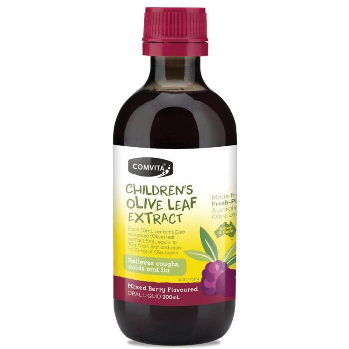 Comvita Olive Leaf Extract Children's (Mixed Berry) 200ml