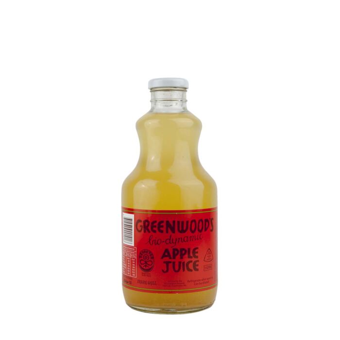 Demeter Biodynamic Greenwood's Apple Juice 1ltr