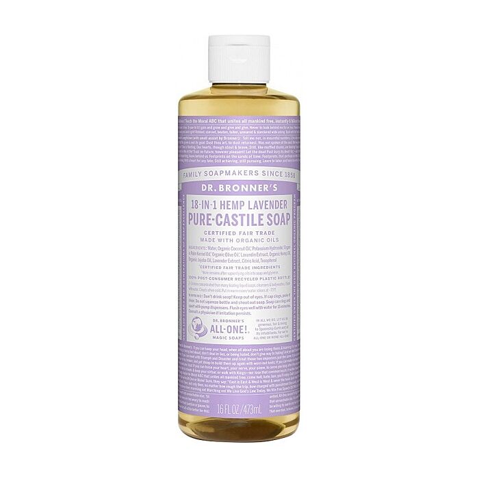 Dr Bronner's Pure Castile Soap Lavender 473ml