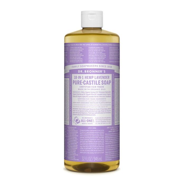 Dr Bronner's Pure Castile Soap Lavender 946ml