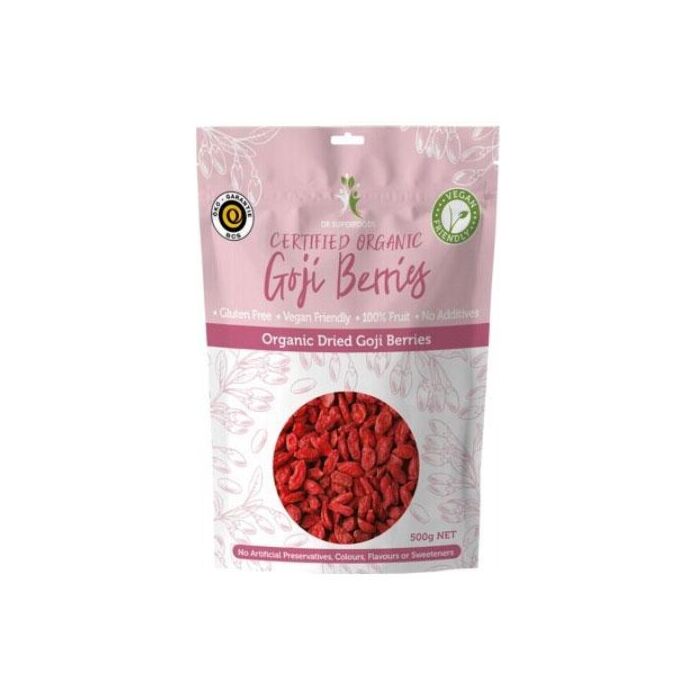 Dr Superfoods Dried Goji Berries Certified Organic 500g