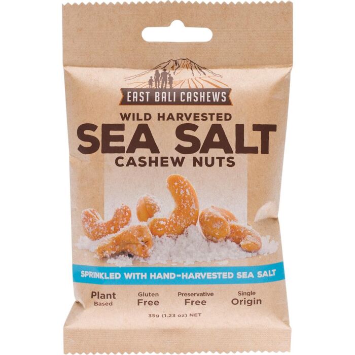 East Bali Cashews Sea Salt Cashew Nuts 35g