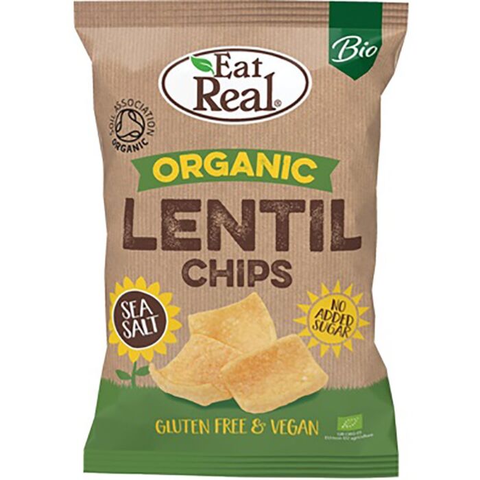 Eat Real Organic Lentil Chips 100g
