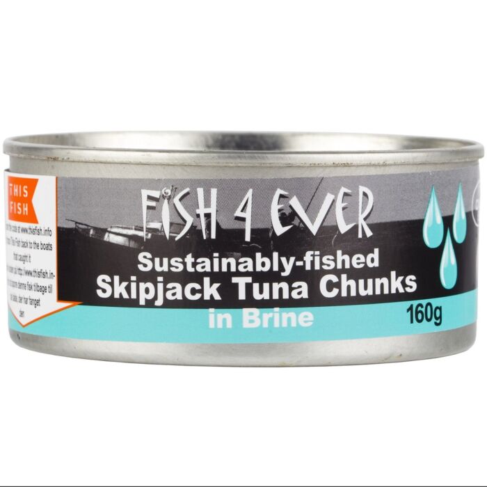 Fish4Ever Skipjack Tuna Chunks in Brine 160g