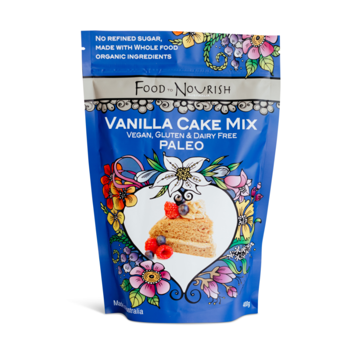 Food to Nourish Paleo Vanilla Cake Mix 400g