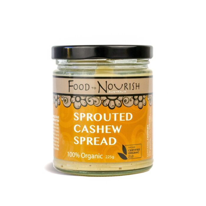 Food to Nourish Sprouted Cashew Spread 225g