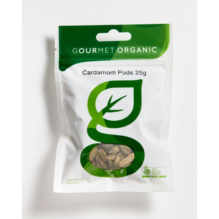 Gourmet Organic Cardamom Pods 25g