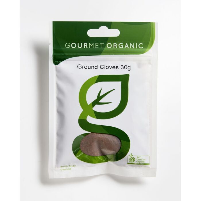 Gourmet Organic Ground Cloves 30g