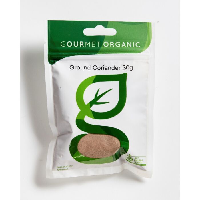 Gourmet Organic Ground Coriander 30g