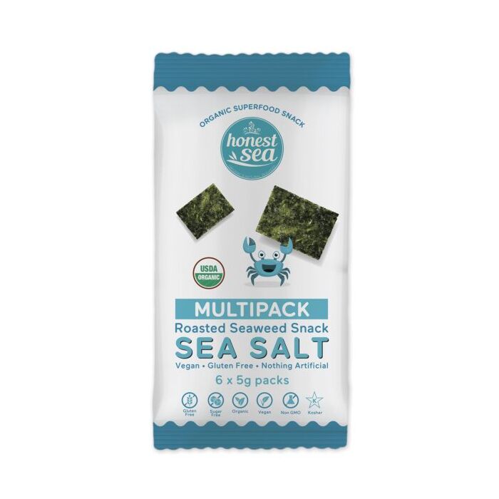 Honest Sea Seaweed Snack Sea Salt Multipack