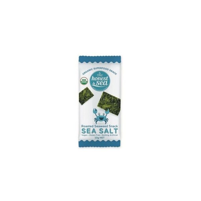 Honest Seaweed Snack Sea Salt 10g