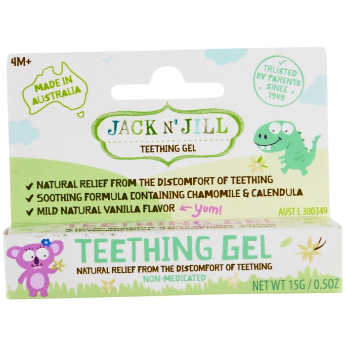 Jack N' Jill Teething Gel (4 months+) 15g