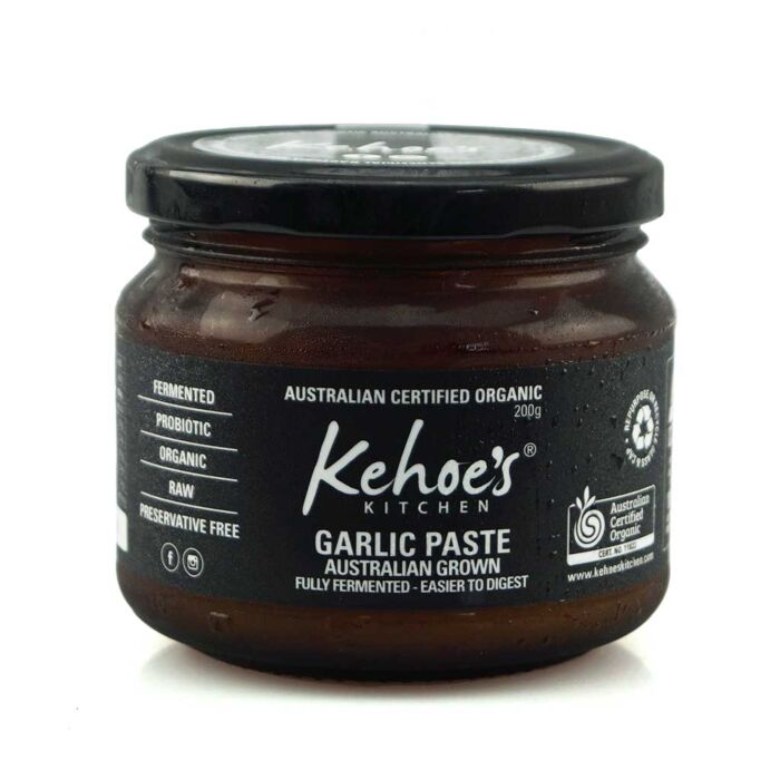 Kehoe's Certified Organic Fermented Garlic Paste 200g