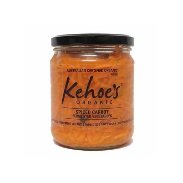 Kehoe's Certified Organic Spiced Carrots 410g
