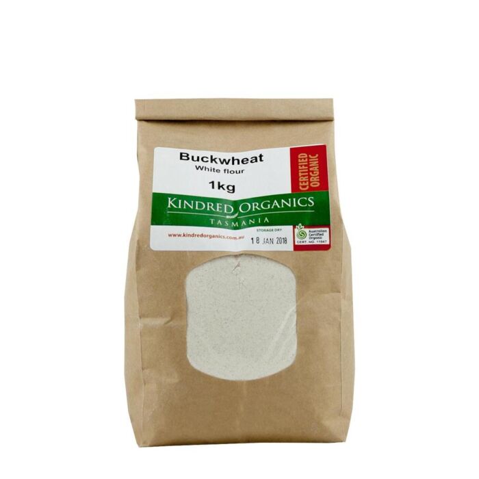 Kindred Organics Buckwheat Flour White 1kg