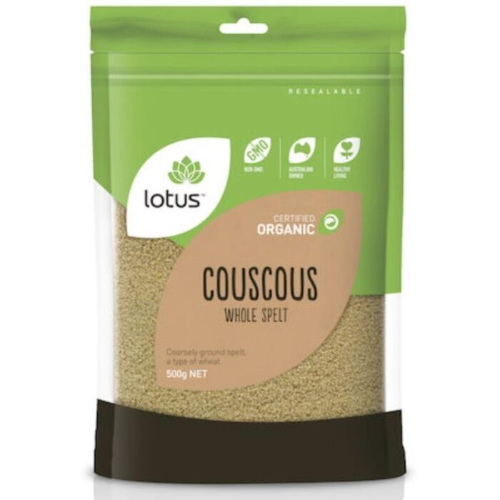 Lotus Couscous Whole Spelt Organic 500g