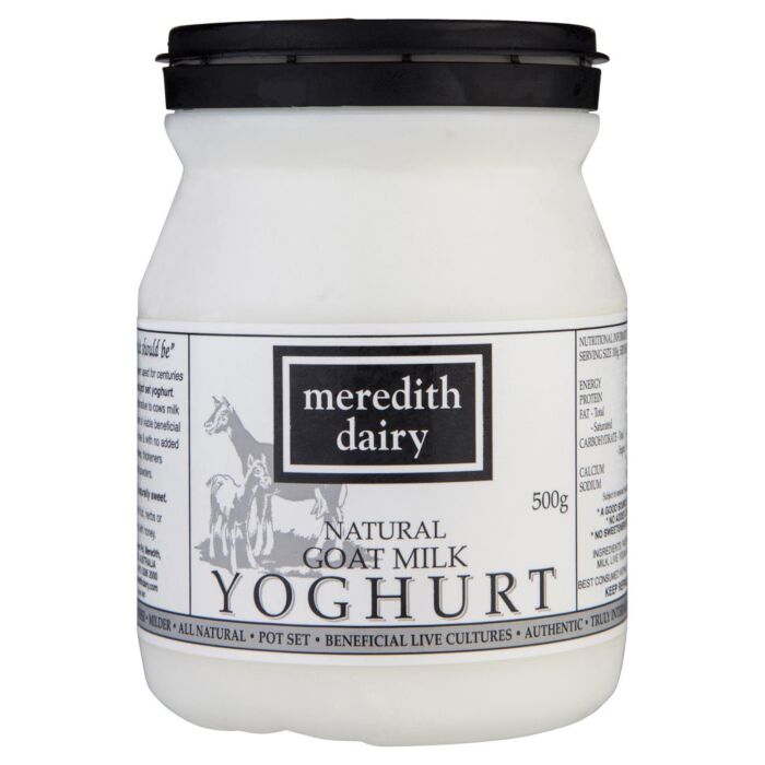Meredith dairy 500g yoghurt