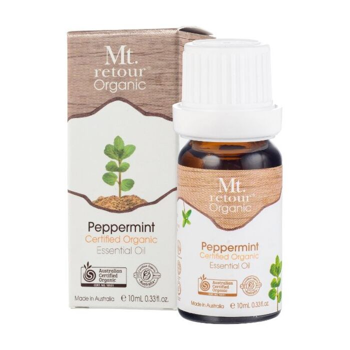Mt Retour Organic Peppermint Oil 10ml