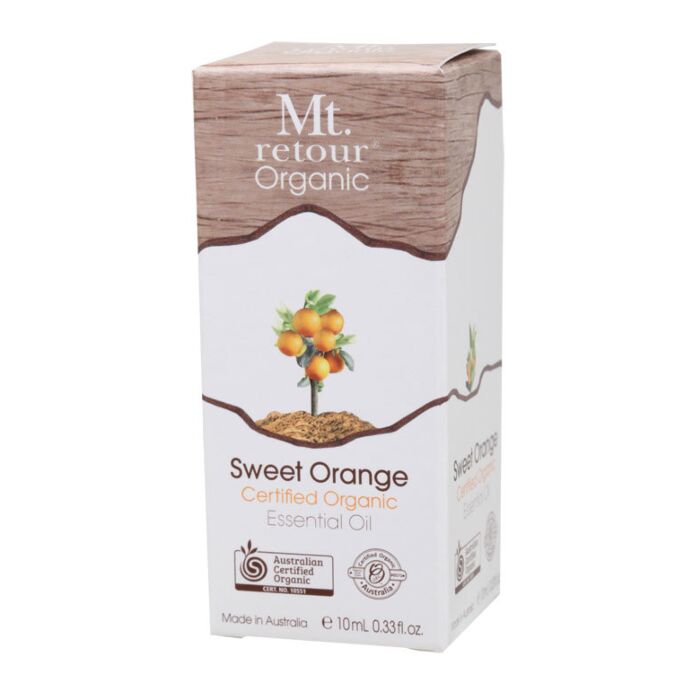 Mt Retour Organic Sweet Orange Oil 10ml