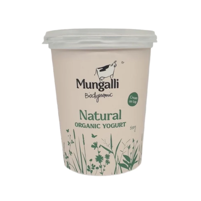Mungalli Creek Natural Organic Yogurt Biodynamic Yogurt