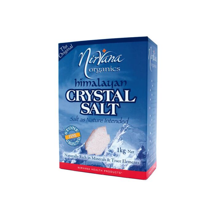 Nirvana Himalayan Crystal Salt Fine 1kg