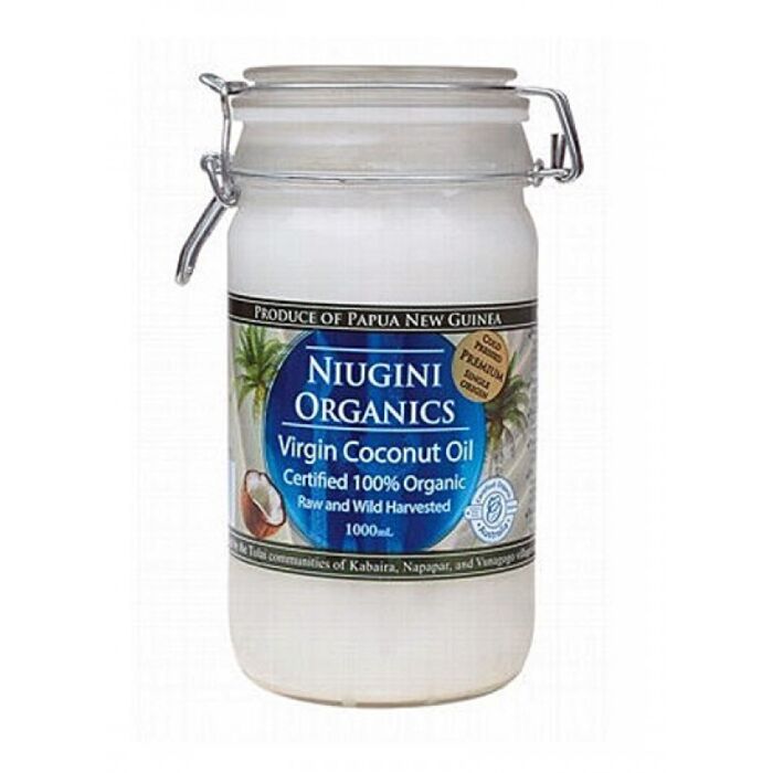 Niugini Organic 100% Organic Virgin Coconut Oil 1ltr