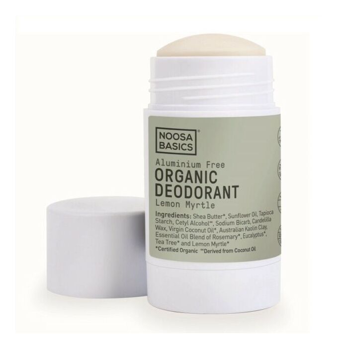 Noosa Basics Organic Deodorant Stick Lemon Myrtle 60g