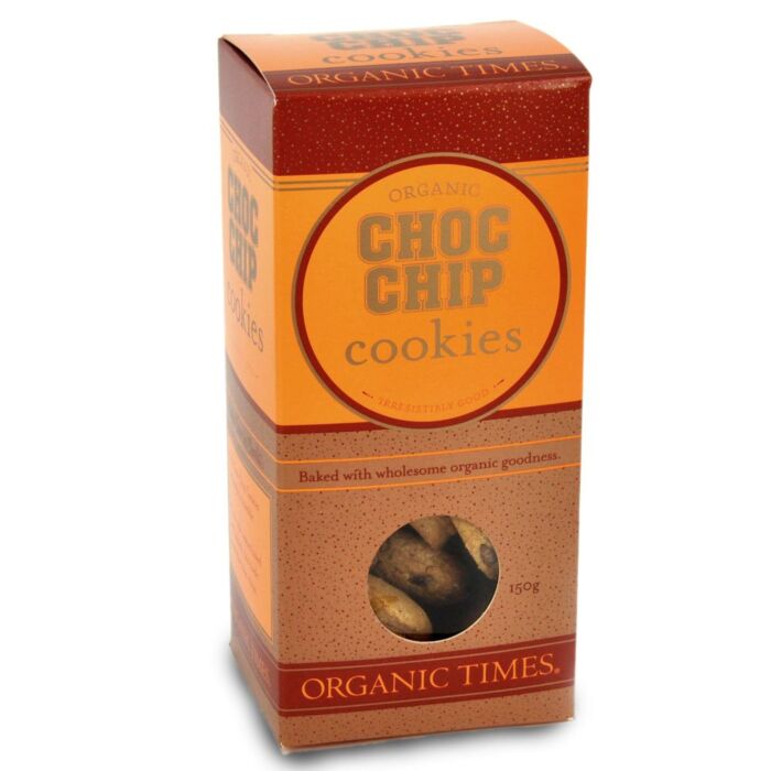 Organic Times Chocolate Chip Cookies 150g