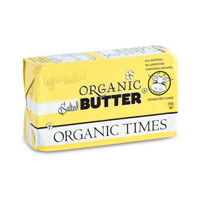 Organic Times Salted Butter 250g