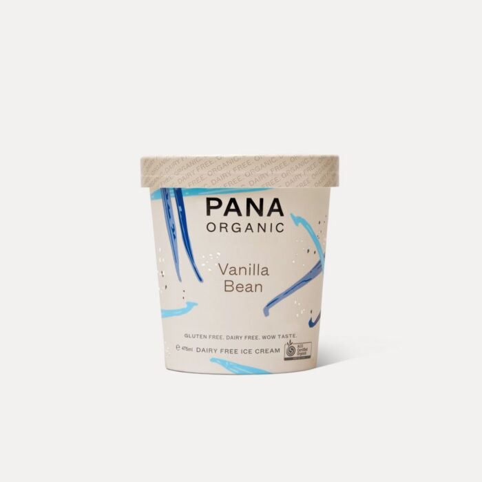 Pana Organic Vanilla Bean Dairy Free Ice Cream 475ml