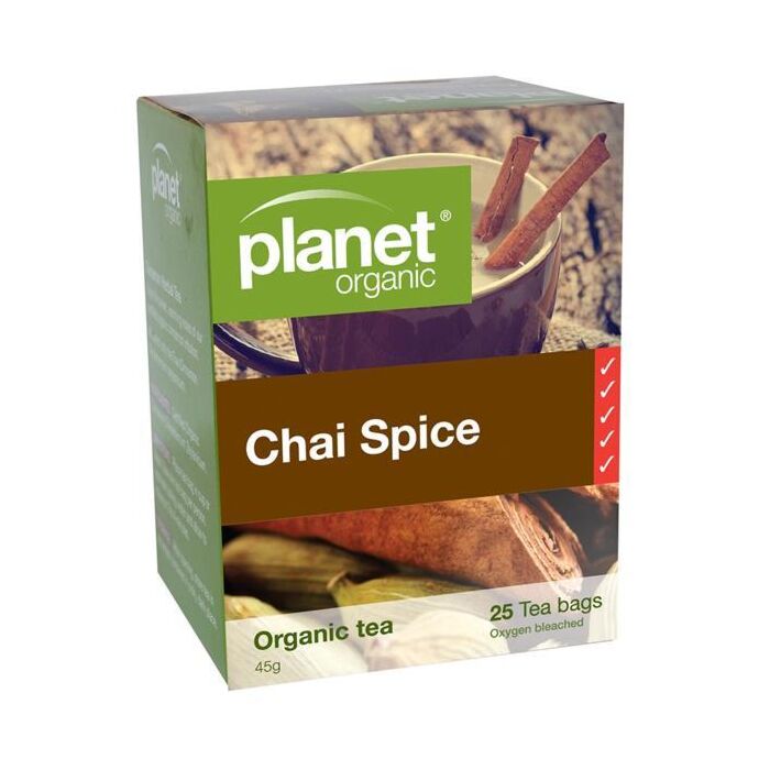 Planet Organic Chai Spice Herbal Tea x 25 bags