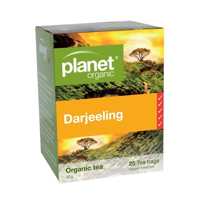 Planet Organic Darjeeling Tea x 25 Bags