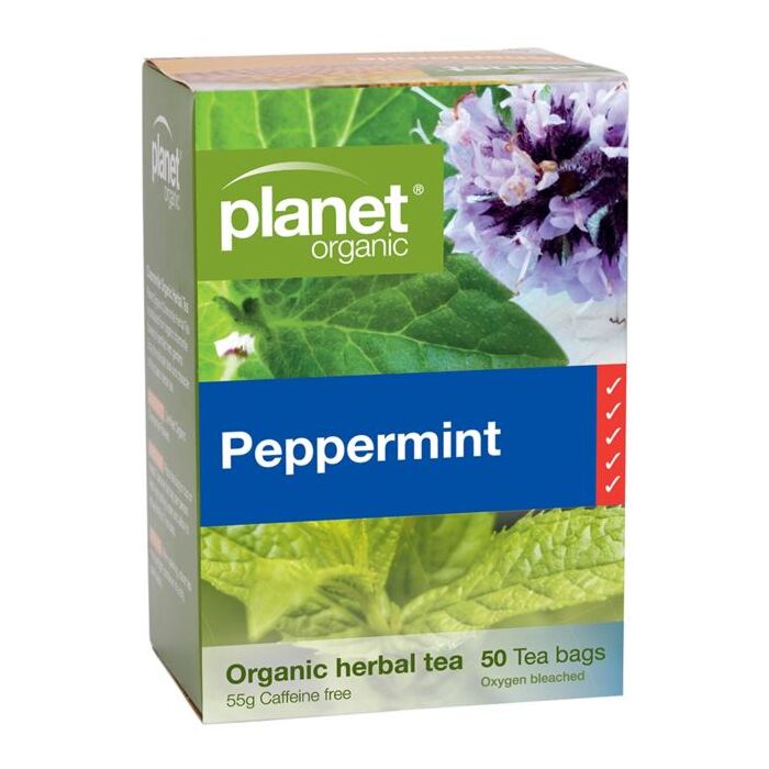 Planet Organic Peppermint Tea x 50 bags