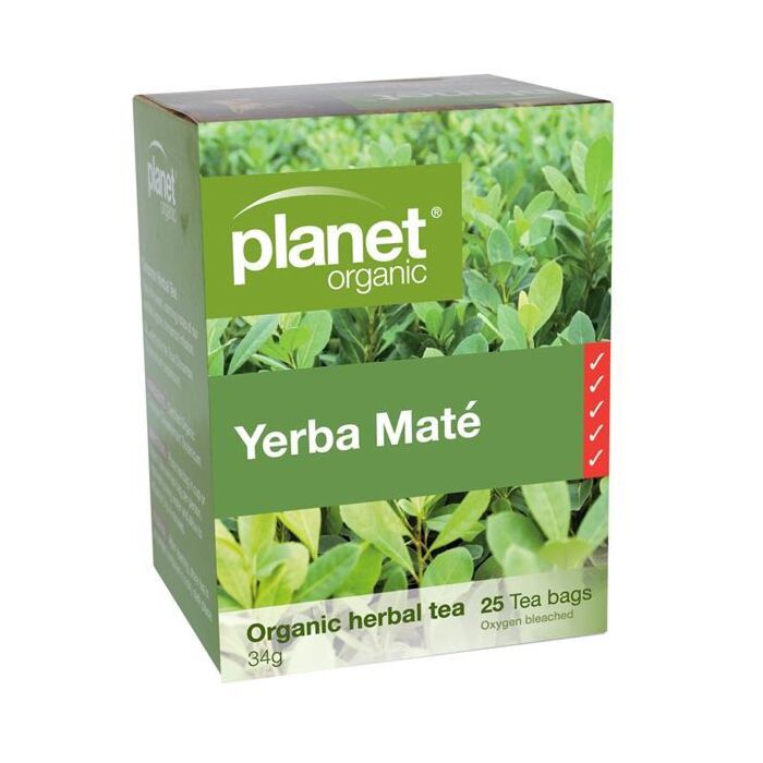 Planet Organic Yerba Maté Tea x 25 bags
