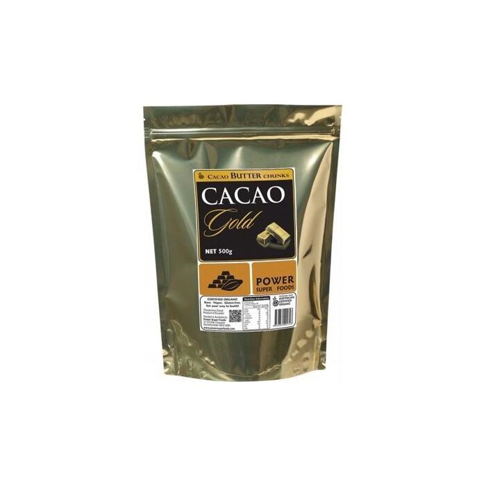 Power Super Foods Cacao Gold Butter (Chunks) 500g