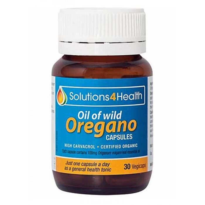 Solutions 4 Health Oil Of Wild Oregano 30 Caps 