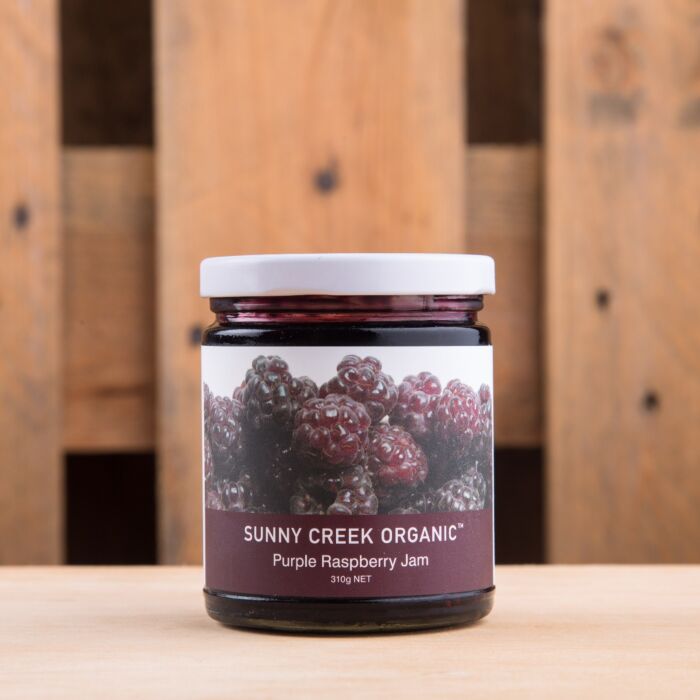 Sunny Creek Organic Purple Raspberry Jam