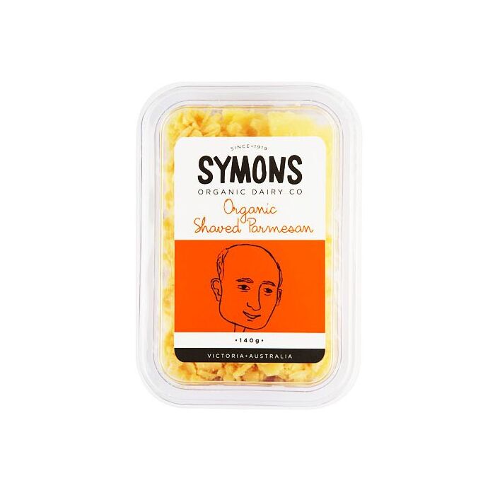 Symons Organic Shaved Parmesan 140g