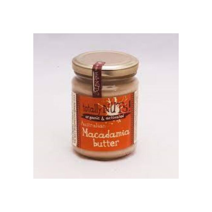 Totally Nuts Organic Activated Macadamia Butter 220g
