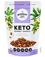 The Monday Food Co Keto Granola Sweet Crunchy Macadamia Clusters 800g