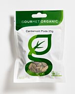 Gourmet Organic Cardamom Pods 25g