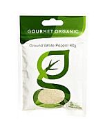 Gourmet Organic Ground White Pepper 40g