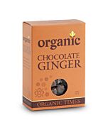 Organic Times Milk Chocolate Ginger 150g